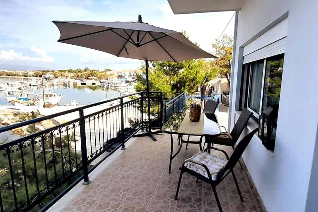 Skala PolichnitouOcean Vista Retreat别墅 外观 照片